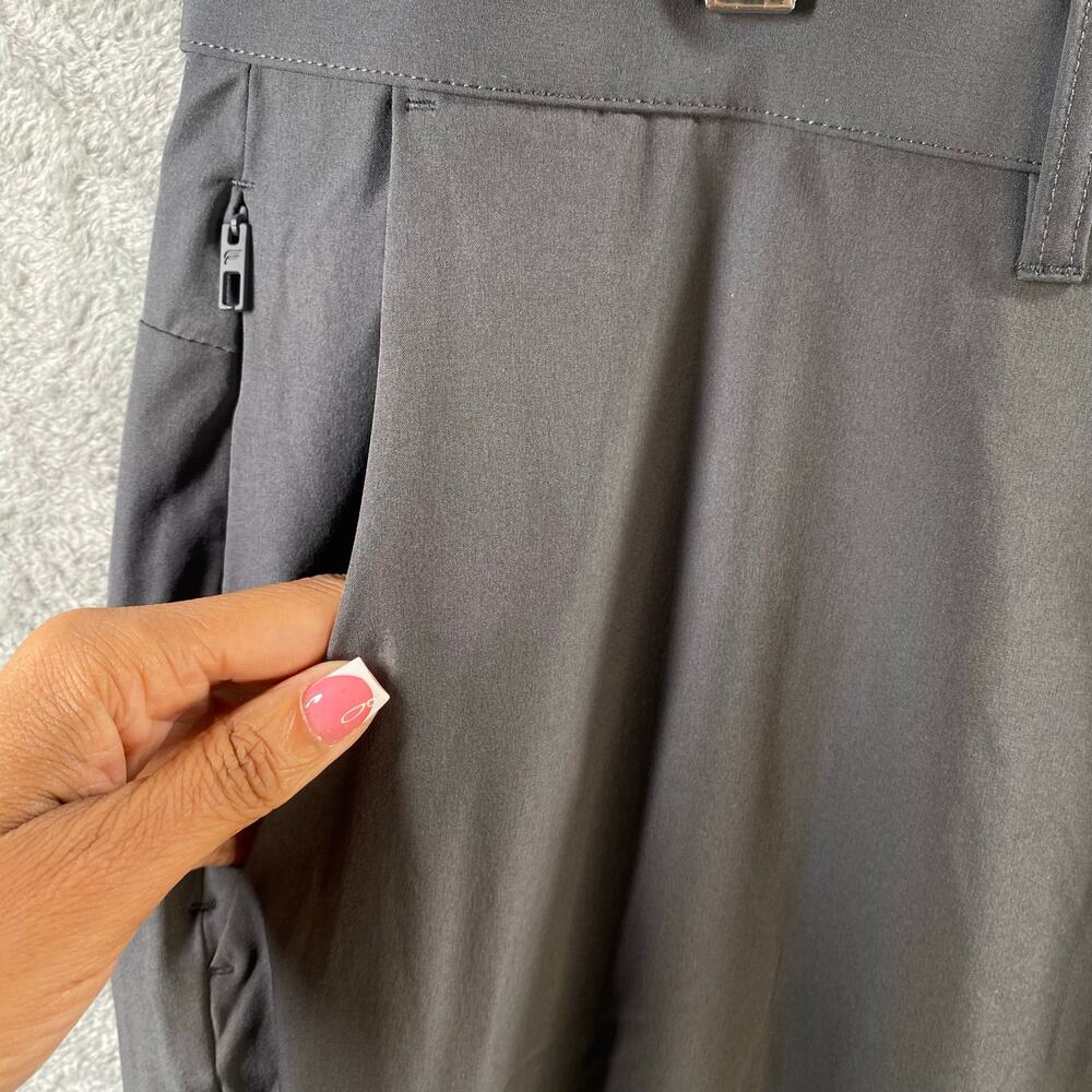 Euc Fabletics The Only Pant Gray Tech Chinos 42x32 - image 5